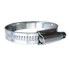 316 SS Non-Perforated Worm Gear Hose Clamp - 3/8" Band - (1-1/2" - 2") Clamping Range - 10-Pack - SAE Size 24
