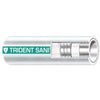 Trident Marine 1-1/2" Premium Marine Sanitation Hose - White with Green Stripe - Sold by the Foot