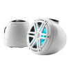 JL Audio M3 VeX™ Series 6.5" Enclosed Coaxial Speakers w/RGB LED Lighting & White Sports Grilles - M3-650VEX-Gw-S-Gw-i