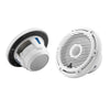 JL Audio M6 Series 6.5" Marine Coaxial Speakers w/Gloss White Classic Grille - M6-650X-C-3Gw