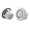 JL Audio M6 Series 8.8" Marine Coaxial Speakers w/Gloss White Classic Grille - M6-880X-C-3Gw