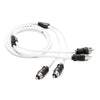 JL Audio 2-Channel 3' Marine Audio RCA Cable - XMD-WHTAIC2-3