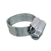 316 SS Non-Perforated Worm Gear Hose Clamp - 3/8" Band - 11/32"-25/32" Clamping Range - 10-Pack - SAE Size 6