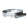 316 SS Non-Perforated Worm Gear Hose Clamp - 3/8" Band - (1-1/2" - 2") Clamping Range - 10-Pack - SAE Size 24