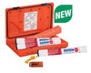 LOCATER PLUS Marine Signal Kit with distress signals and a compact, floating case for boaters.