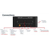 Connections diagram for Simrad NSX 3012UW MFD, showing Ethernet, NMEA 2000, USB, power, and sonar ports.