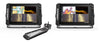 Lowrance Elite FS 10 dual displays with Active Imaging 3-in-1 transducer for advanced fishfinding capabilities.