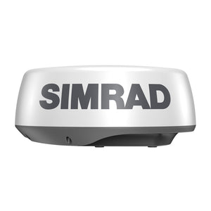 Simrad Halo 20 Radar Dome, compact 20-inch design for advanced marine radar with 24 nm range and low power consumption.