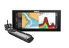 Simrad NSX3012UW 12-inch MFD with active imaging transducer and vibrant chart display.