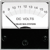 Blue Sea 8028 DC Analog Micro Voltmeter - 2" Face, 8-16 Volts DC