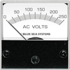 Blue Sea 8245 AC Analog Micro Voltmeter - 2" Face, 0-250 Volts AC