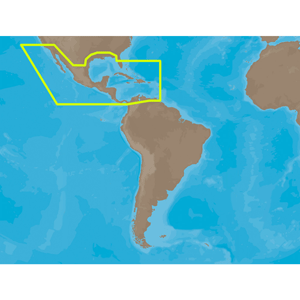 C-MAP MAX NA-M027 - Central America & The Caribbean - SD&trade; Card