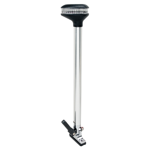 Perko Stealth Series - L.E.D. Fold Down All-Round Light - Vertical Mount 13-3/8" Height - 2NM Range