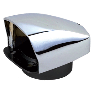 Perko Cowl Ventilator - 3" Chrome Plated Zinc Alloy