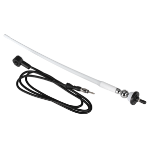 Boss Audio MRANT12W Rubber Ducky Marine Antenna - White