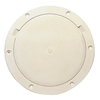 Beckson 8" Non-Skid Pry-Out Deck Plate - Beige