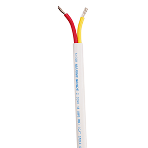 Ancor Safety Duplex Cable - 16/2 - 2x1mm&#178; - Red/Yellow - Sold By The Foot