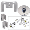 Tecnoseal Anode Kit w/Hardware - Mercury Bravo 2-3 up to 2003 - Magnesium