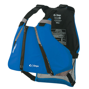 Onyx MoveVent Curve Paddle Sports Life Vest - XL/2X - Blue
