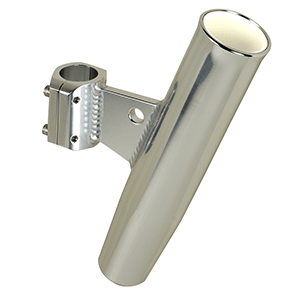 C.E. Smith Aluminum Clamp-On Rod Holder - Vertical - 1.66" OD