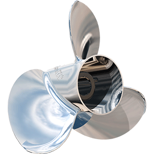Turning Point Express&reg; Mach3 Right Hand Stainless Steel Propeller - E1-1012 - 10.75" x 12" - 3-Blade