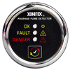Xintex Propane Fume Detector w/Plastic Sensor - No Solenoid Valve - Chrome Bezel Displa