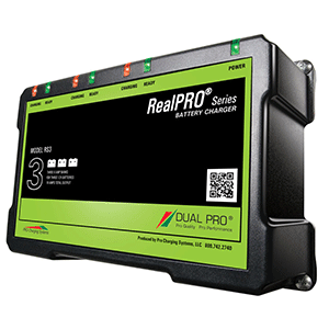 Dual Pro RealPRO Series Battery Charger - 18A - 3-6A-Banks - 12V-36V