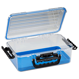 Plano Guide Series&trade; Waterproof Case 3700 - Blue/Clear