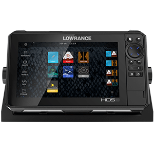 Lowrance HDS-9 LIVE w/Active Imaging 3-in-1 Transom Mount &amp; C-MAP Pro Chart