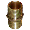 GROCO Bronze Pipe Nipple - 1-1/4" NPT