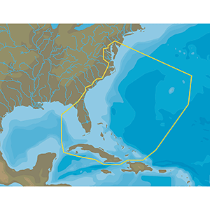 C-MAP 4D NA-063 Chesapeake Bay to Cuba - microSD&trade;/SD&trade;