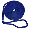New England Ropes 1/2" X 25&#39; Nylon Double Braid Dock Line - Blue w/Tracer