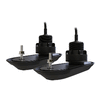 Raymarine RV-312 RealVision&trade; 3D Transducers - Pair - Nylon Thru-Hull 12&deg; Deadrise