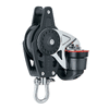 Harken 40mm Carbo Air Block w/Cam Cleat &amp; Becket