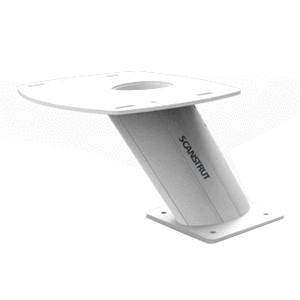 Scanstrut PowerTower® 10" Aluminum Forward Leaning 2kW/4kW for Raymarine, Garmin & Navico BR24, 3G & 4G