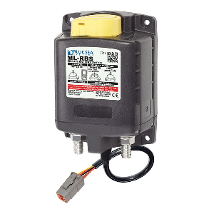 Blue Sea 7713100 ML-RBS Remote Battery Switch w/Manual Control Auto Release &amp; Deutsch Connector - 12V
