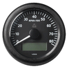 Veratron 3-3/8" (85MM) ViewLine Tachometer with Multi-Function Display - 0 to 8000 RPM - Black Dial &amp; Bezel