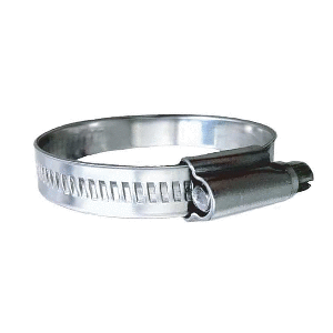 Trident Marine 316 SS Non-Perforated Worm Gear Hose Clamp - 15/32" Band - (7/8" &ndash; 1-1/4") Clamping Range - 10-Pack - SAE Size 12