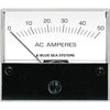 Blue Sea 9630 AC Analog Ammeter 0-50 Amperes AC