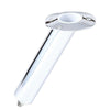 Lee's 30° Stainless Steel Swivel Base Flush Mount Rod Holder - Medium - 2" OD X 6.5" Tube f/Small Bent Butts