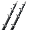 TACO 15' Telescopic Outrigger Poles HD 1-1/2" - Black/Silver