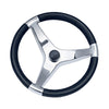 Schmitt & Ongaro Evo Pro 316 Cast Stainless Steel Steering Wheel - 13.5"Diameter
