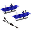 Navico StructureScan™HD Sonar Stainless Steel Thru-Hull Transducer (Pair) w/Y-Cable