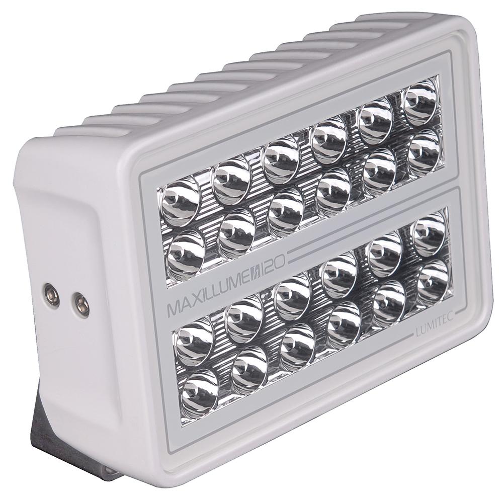 Lumitec Maxillume h120 - Trunnion Mount Flood Light - White Housing ...