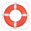 Taylor Made Foam Ring Buoy - 20" - Orange w/White Rope