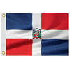 Taylor Made Dominican Republic Flag 12" x 18" Nylon
