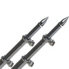 TACO 18' Deluxe Outrigger Poles w/Rollers - Silver/Black