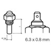 Veratron Engine Oil Temperature Sensor - Single Pole, Common Ground - 50-150°C/120-300°F - 6/24V - M14 x 1.5 Thread