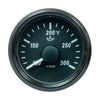 VDO SingleViu 52mm (2-1/16") Oil Temp. Gauge - 300° F - 322-18 Ohm