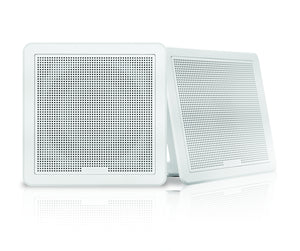 Fusion FM-F65SW 6.5" White Square Flush Mount Speakers